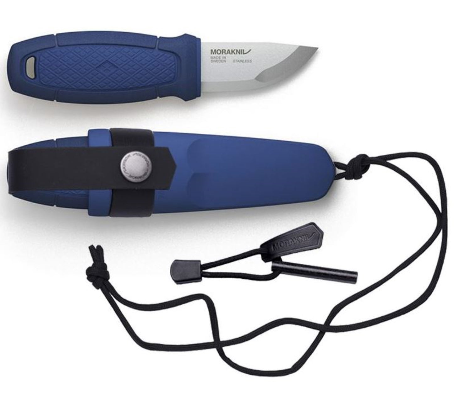 MORAKNIV pārgājiena nazis Eldris ar uguns iedegšanas komplektu, zils