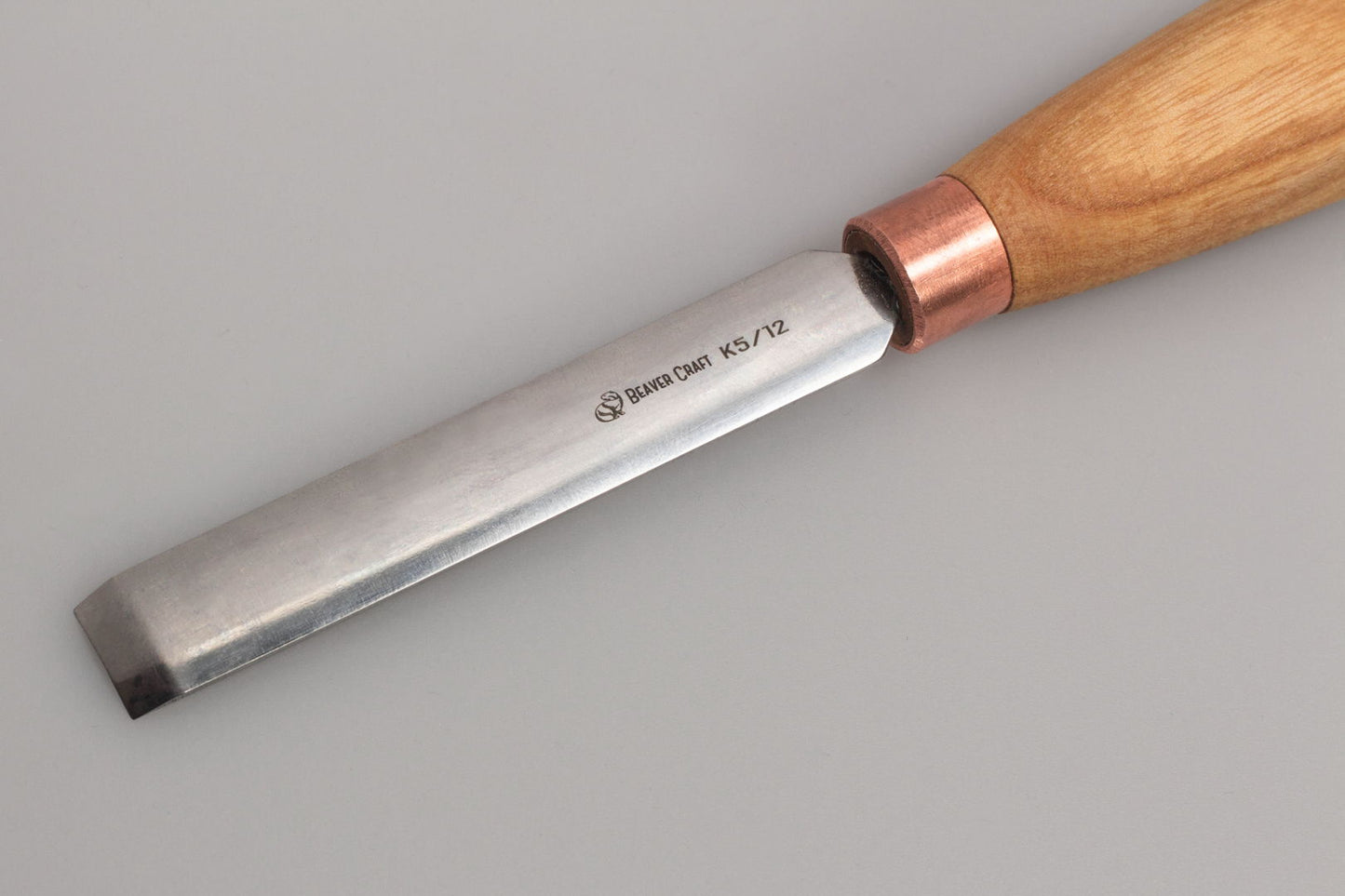 BEAVERCRAFT mazais taisnais Nr.5 pusapaļais kalts K5/12