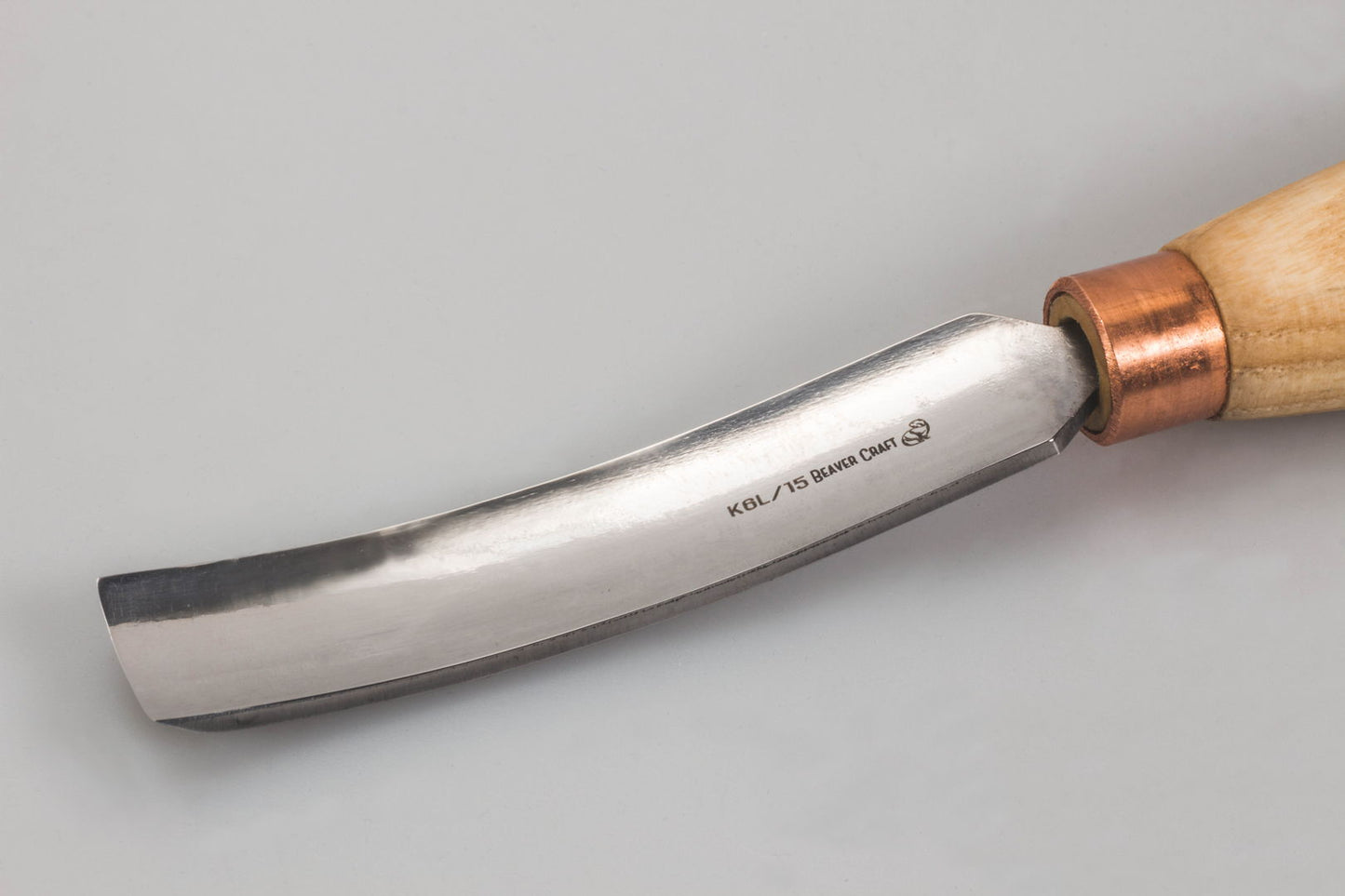 BEAVERCRAFT mazais liektais Nr.6 pusapaļais kalts K6L/15