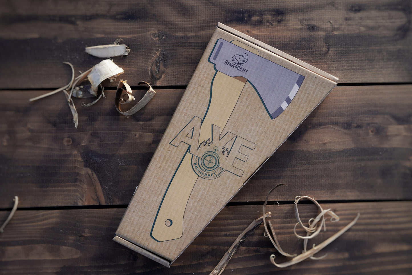 BEAVERCRAFT kompakts universālais cirvis AX1