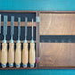 NAREX kaltu komplekts Wood Line Profi 853055 (6 gab.), koka kastē