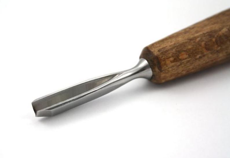 NAREX taisns V-profila kokgriešanas kalts PROFI, profils Nr. 41/4 mm