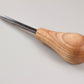 BEAVERCRAFT mazais taisnais Nr.8 pusapaļais kalts P8/08