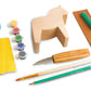 BEAVERCRAFT Dālarnas zirga figūras kokgriešanas komplekts iesācējiem DIY02